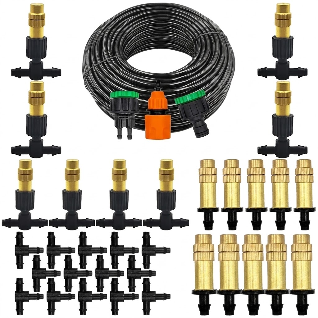 Smart Garden Watering System - 4/7mm 호스, 온실 화분용 효율적인 물
