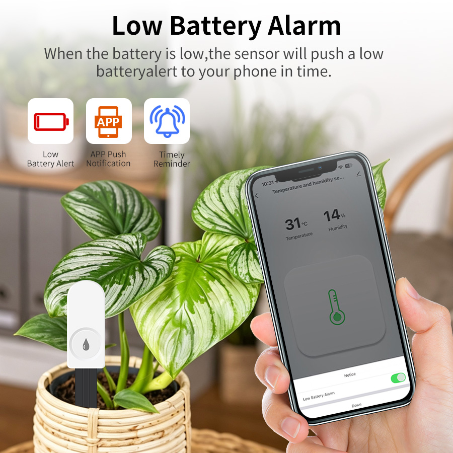 스마트 지그비 토양 수분 센서 온도 습도 측정기 온습도 - Smart Garden Moisture Sensor 리뷰 및 가격