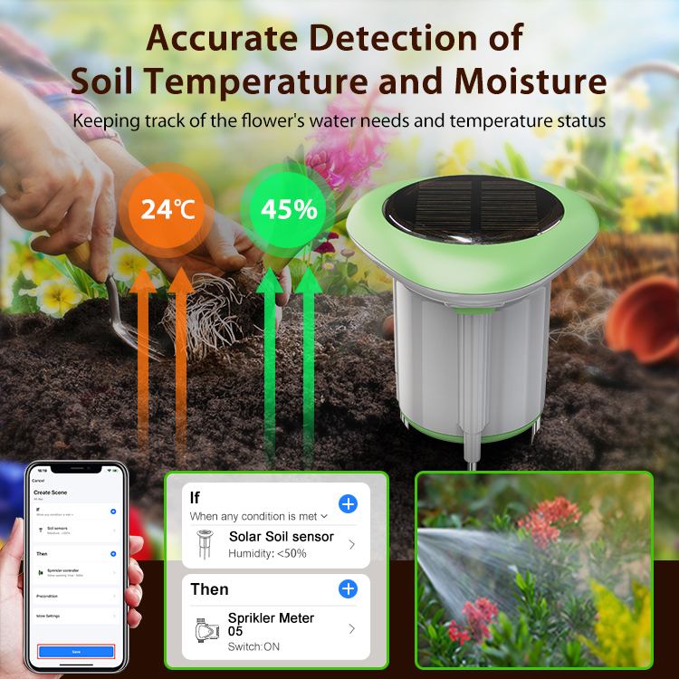 태양광 토양 센서 투야 스마트 앱 IP66 방수 3 i - Smart Garden Moisture Sensor 리뷰 및 가격