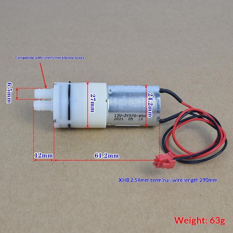 370 미니 다이어프램 워터 펌프 12V 마이크로 고효 - Smart Garden Watering System 리뷰 및 가격