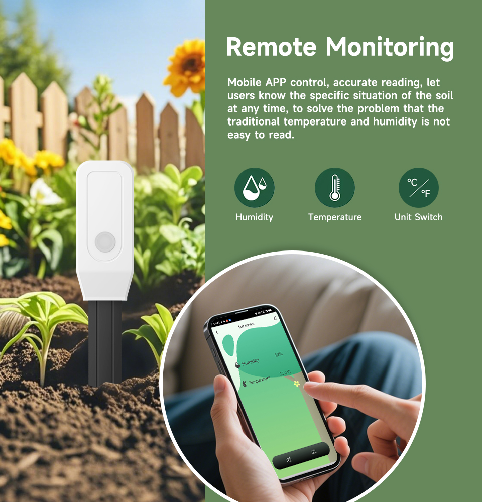 스마트 토양 테스터 센서, 지그비 3.0 토양 수분 및 - Smart Garden Moisture Sensor 리뷰 및 가격