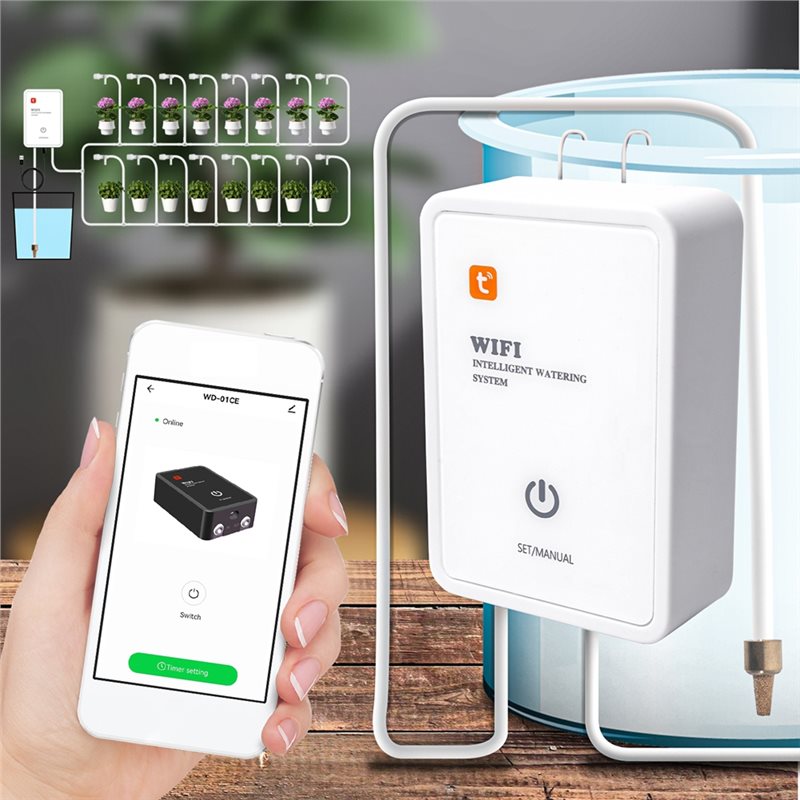 자동 점적 관개 급수 시스템 키트 투야 스마트 와이파이 - Smart Garden Watering System 리뷰 및 가격