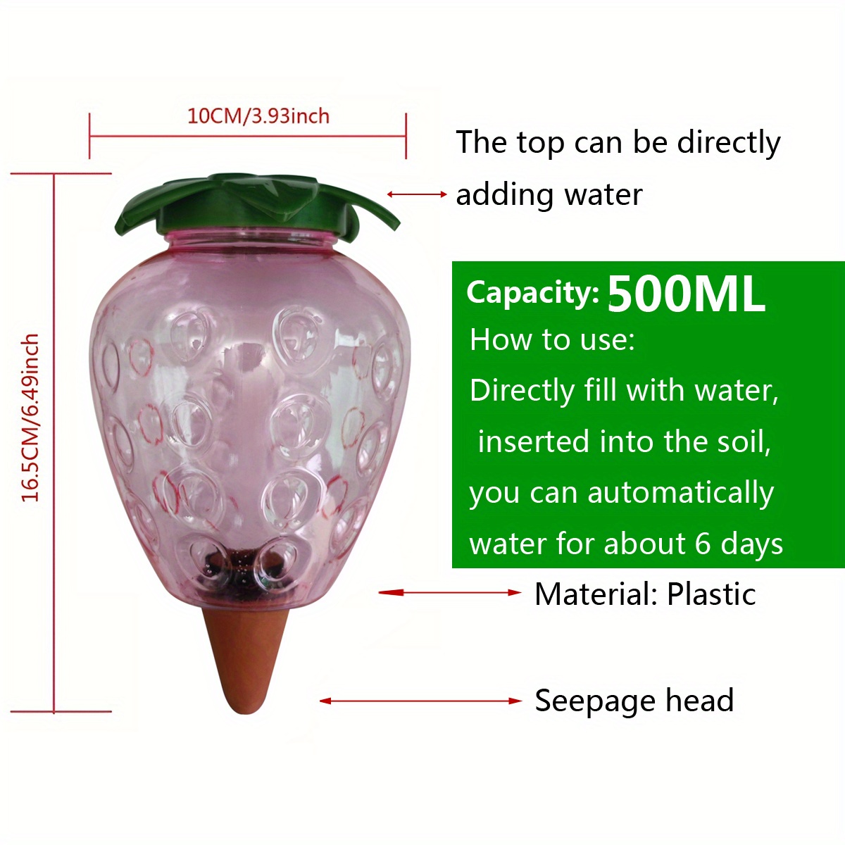 2 Pcs 자동 급수 도구 실내 물방울 관개 급수 시스 - Smart Garden Watering System 리뷰 및 가격