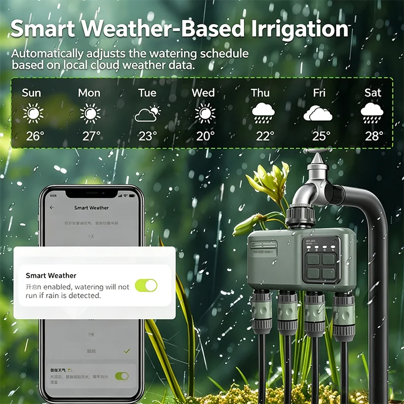 식물 자동 급수 시스템 WiFi 스마트 타이머 RF43 - Gardena Smart Irrigation Control 리뷰 및 가격