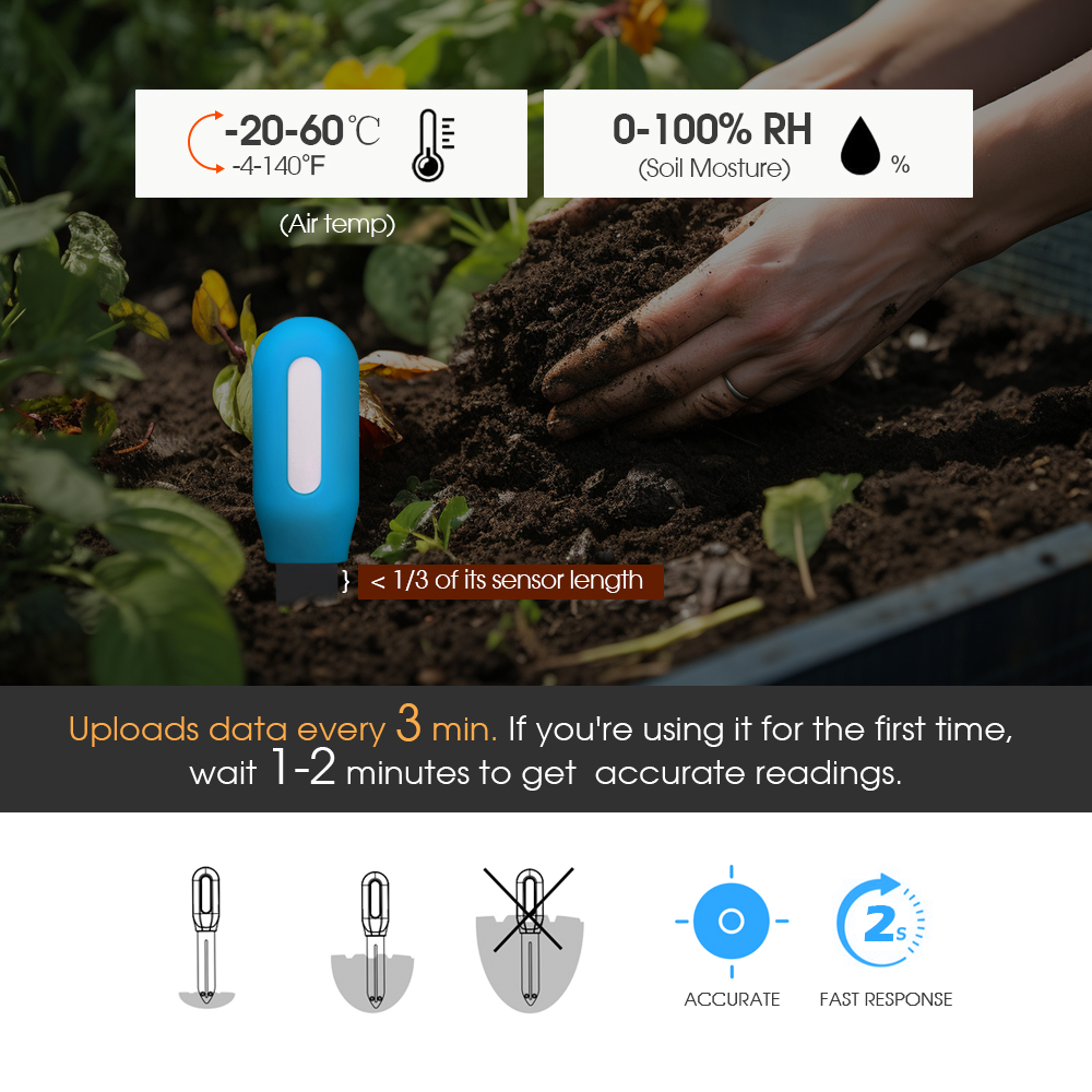 1PCS 투야 지그비 토양 센서 습도 온도 수분 감지기 - Smart Garden Moisture Sensor 리뷰 및 가격
