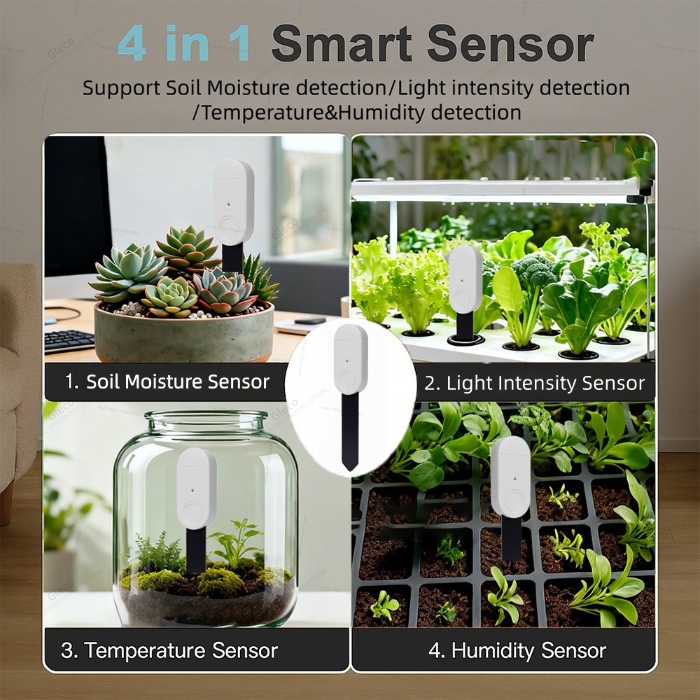 4in1 Zigbee 토양 수분 온도 습도 센서(정원  - Smart Garden Moisture Sensor 리뷰 및 가격