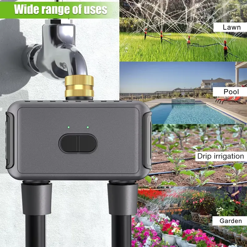 WAP01 WiFi 앱 제어 듀얼 호스 워터 타이머 스 - Gardena Smart Irrigation Control 리뷰 및 가격