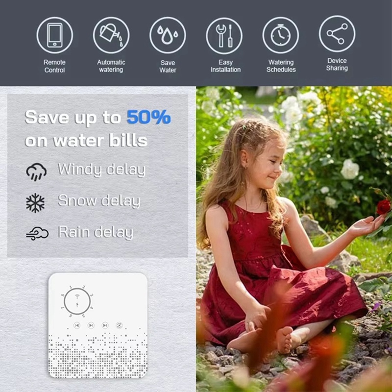 Tuya WiFi 스마트 스프링클러 컨트롤러 8 구역  - Gardena Smart Irrigation Control 리뷰 및 가격