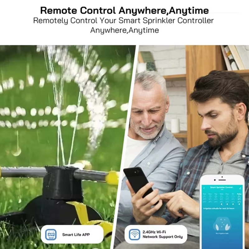 Tuya WiFi 스마트 스프링클러 컨트롤러 8 구역  - Gardena Smart Irrigation Control 리뷰 및 가격