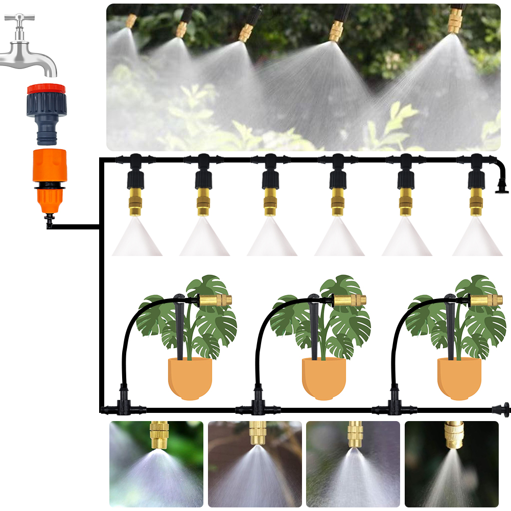 4/7mm 호스, 온실 화분용 효율적인 물 분무기, 야 - Smart Garden Watering System 리뷰 및 가격