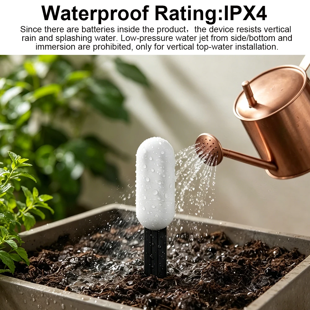 Tuya Zigbee 온도 습도 수분 감지기 스마트 토 - Smart Garden Moisture Sensor 리뷰 및 가격
