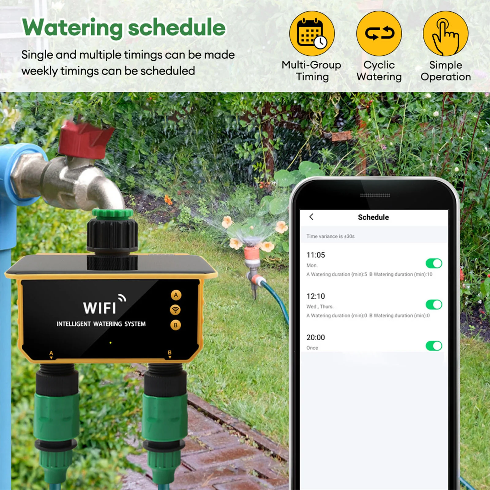 태양광 와이파이 스마트 관개 타이머, 레인 센싱 기능, - Gardena Smart Irrigation Control 리뷰 및 가격